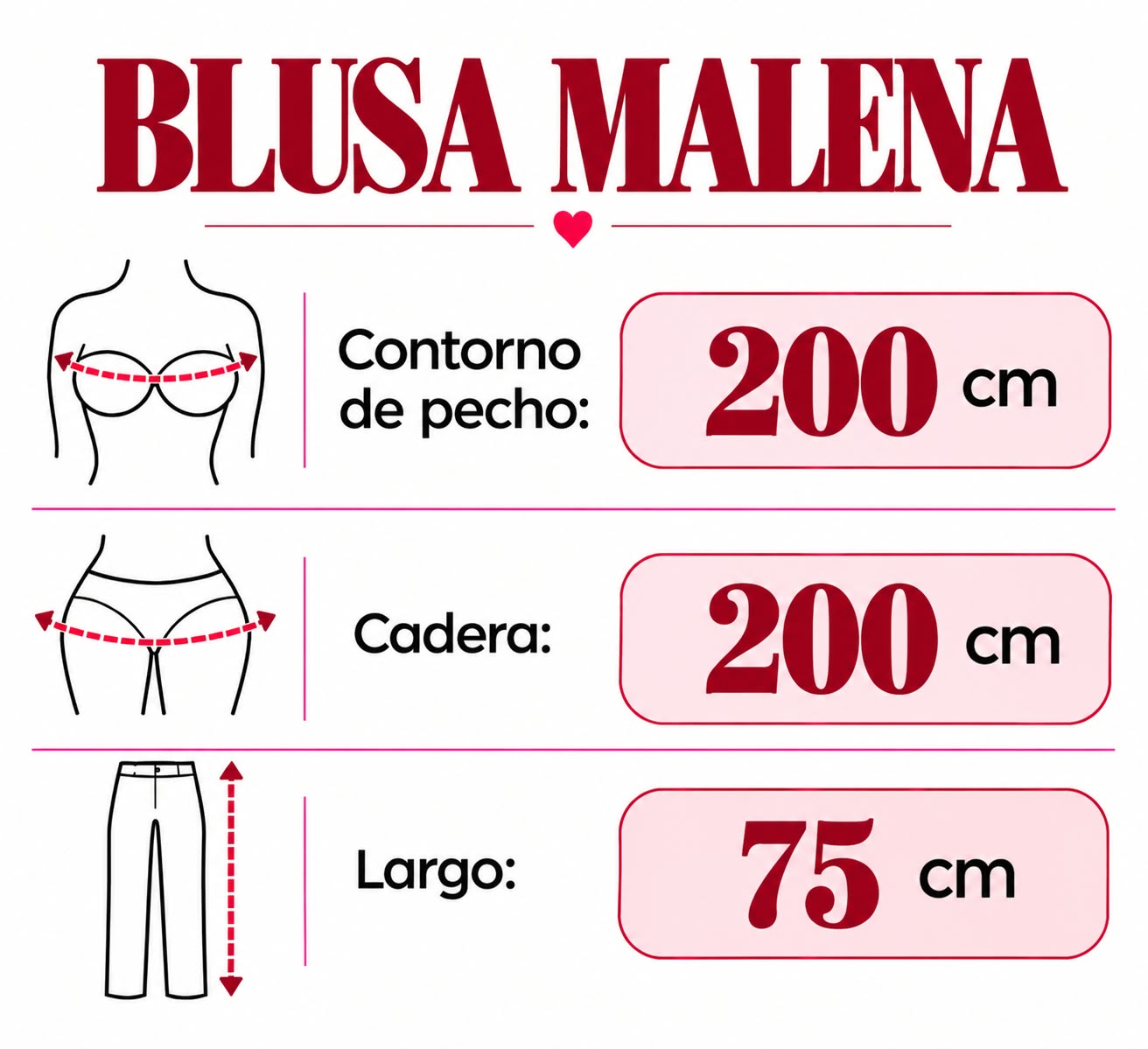Blusa malena