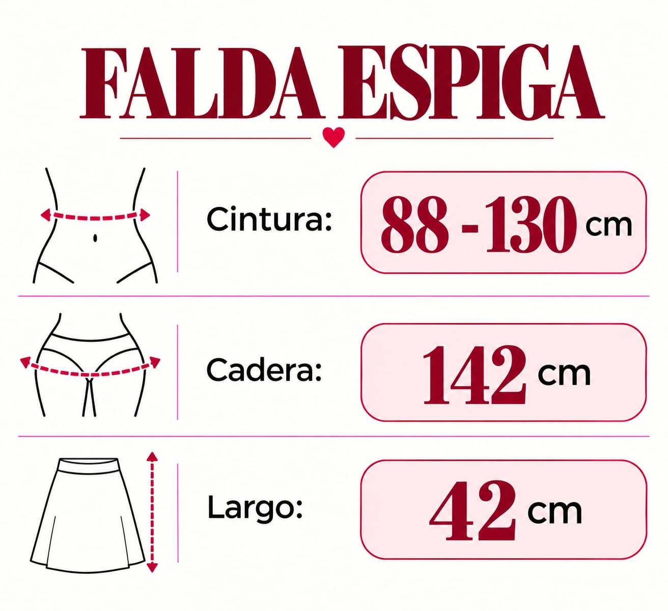 Falda pantalón Espiga