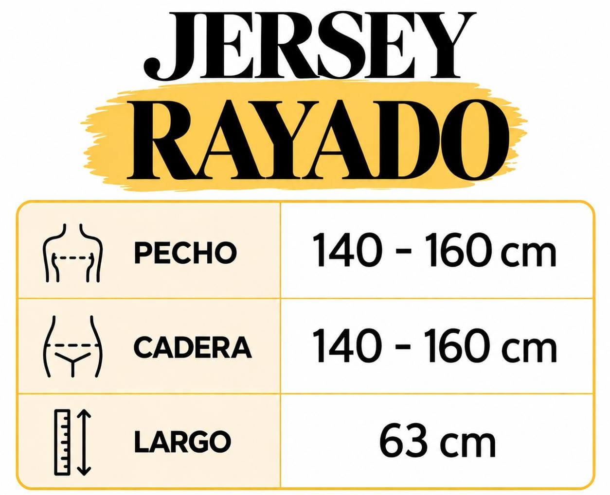Jersey Rayas