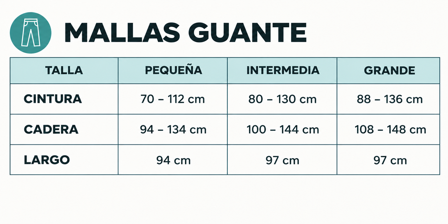 Legins guante