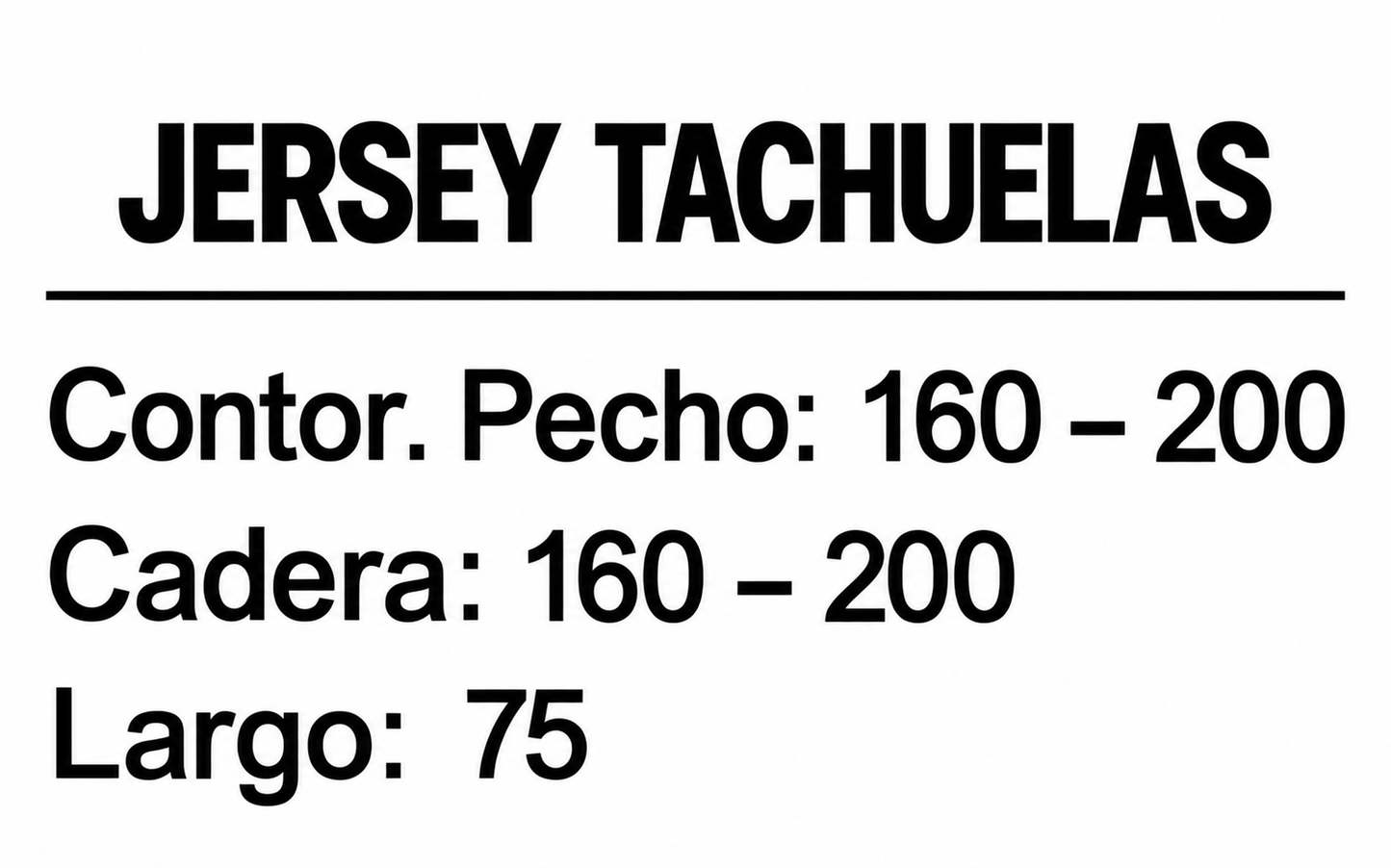 Jersey Tachuelas