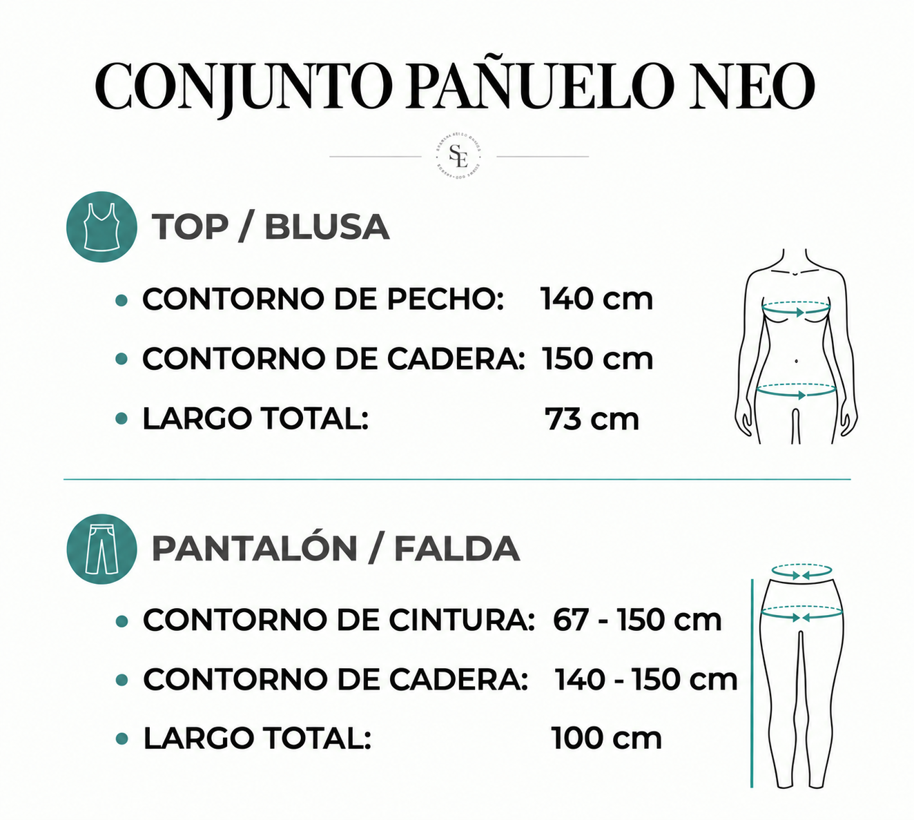 Conjunto Pañuelo Neo