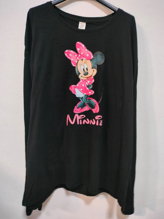 Camiseta 5XL manga larga Minnie