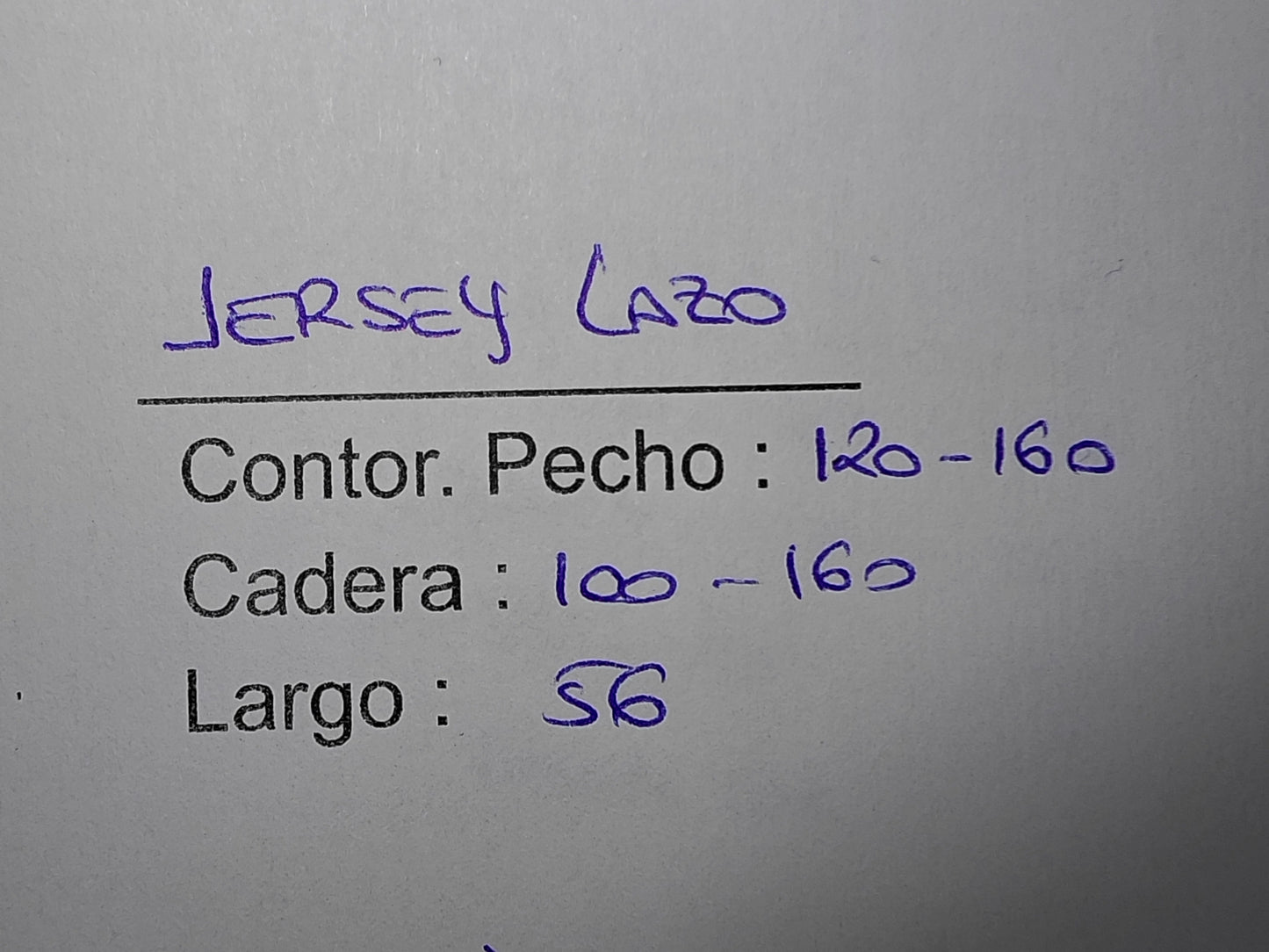 Jersey Lazo